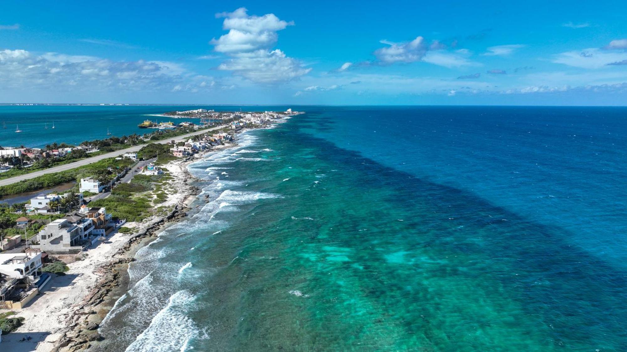 Casa Javi- Ocean Front Located Mid Isla Mujeres Villa Ngoại thất bức ảnh