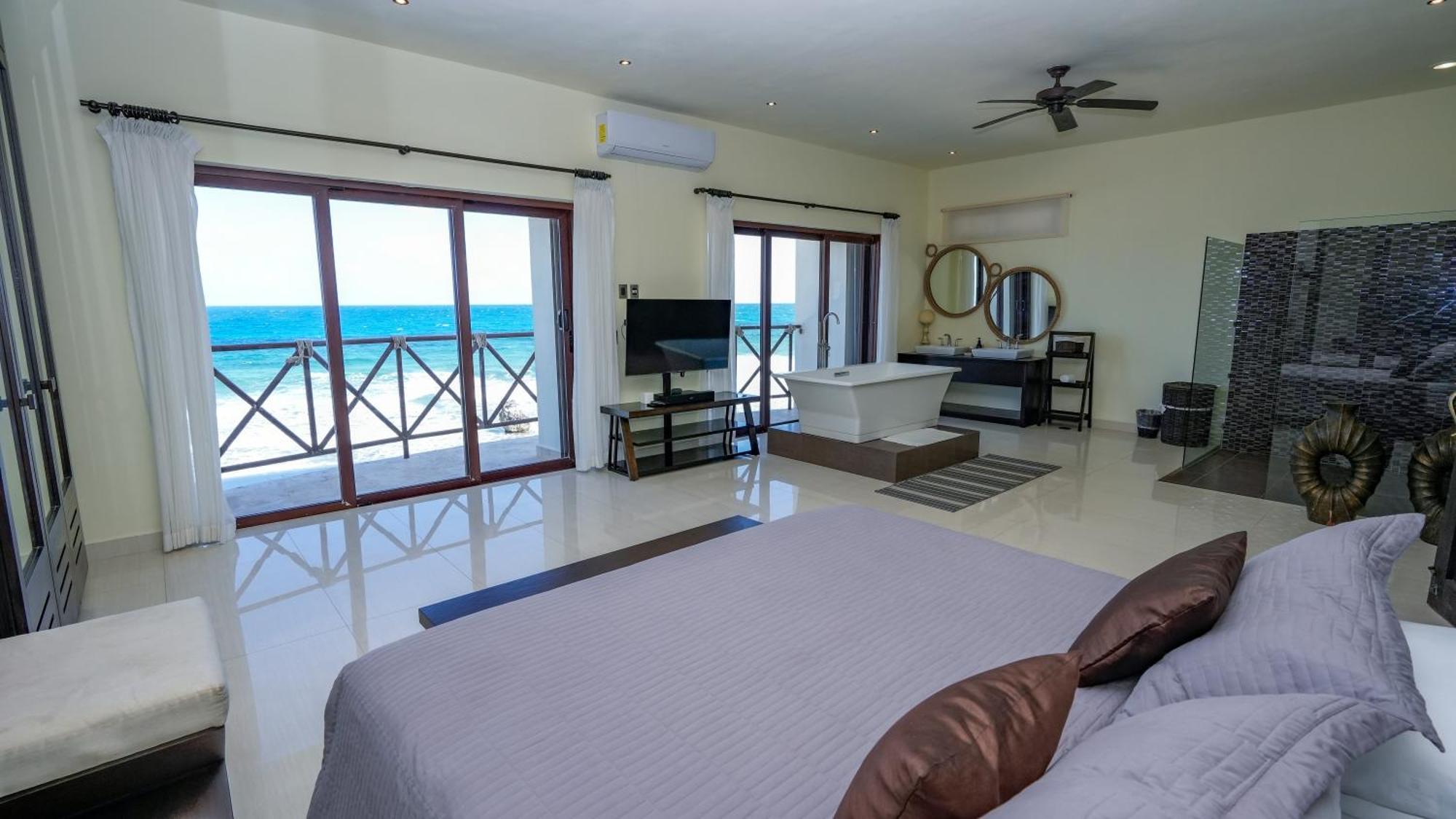Casa Javi- Ocean Front Located Mid Isla Mujeres Villa Ngoại thất bức ảnh