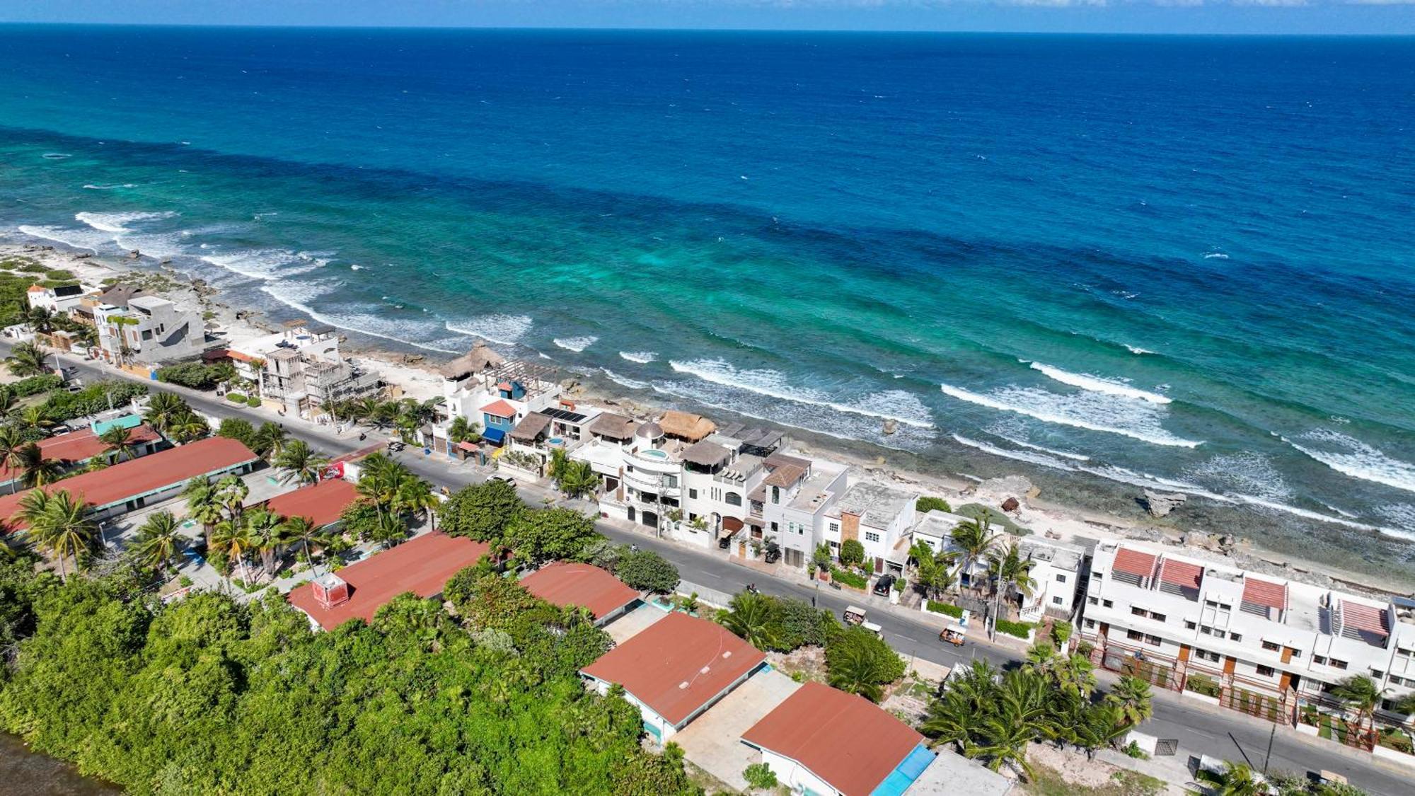 Casa Javi- Ocean Front Located Mid Isla Mujeres Villa Ngoại thất bức ảnh