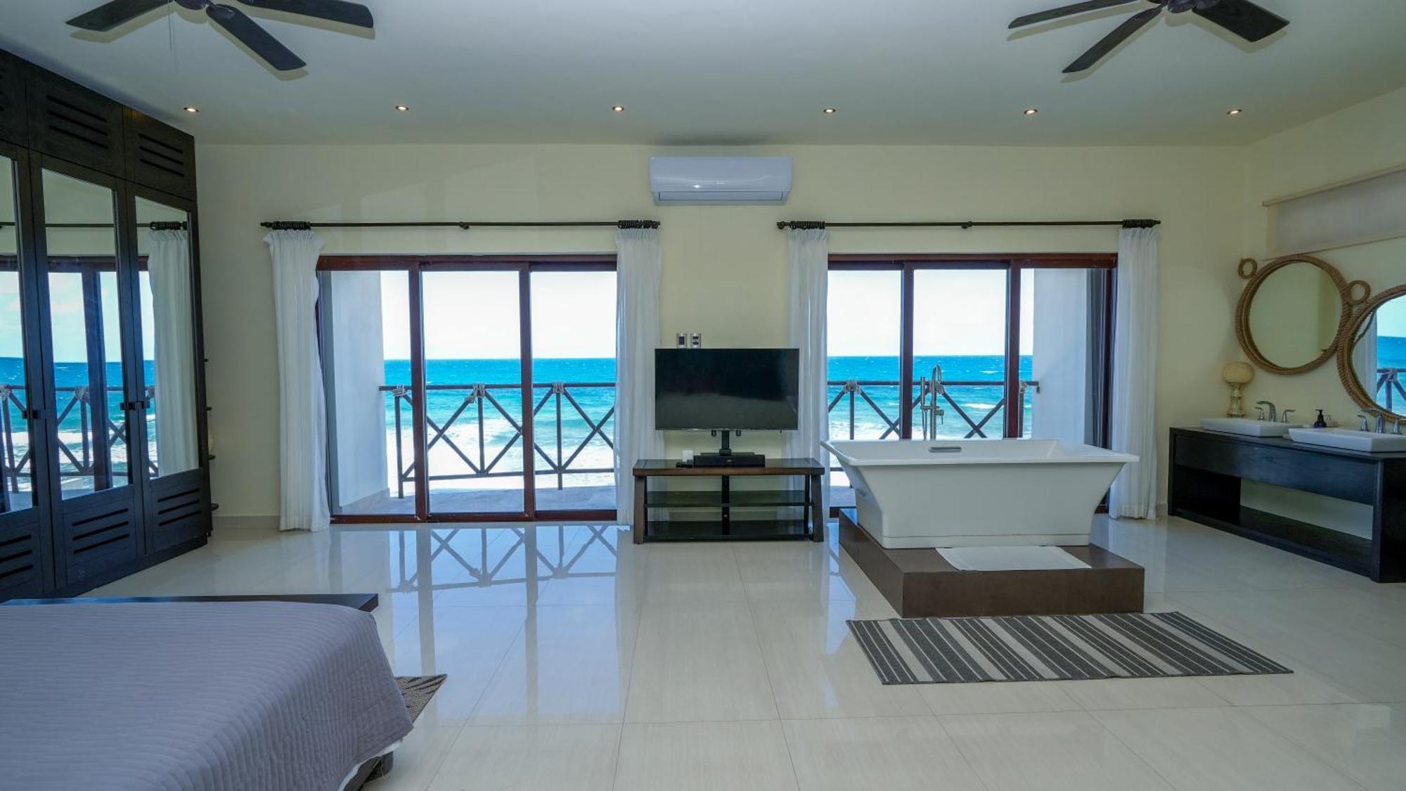 Casa Javi- Ocean Front Located Mid Isla Mujeres Villa Ngoại thất bức ảnh
