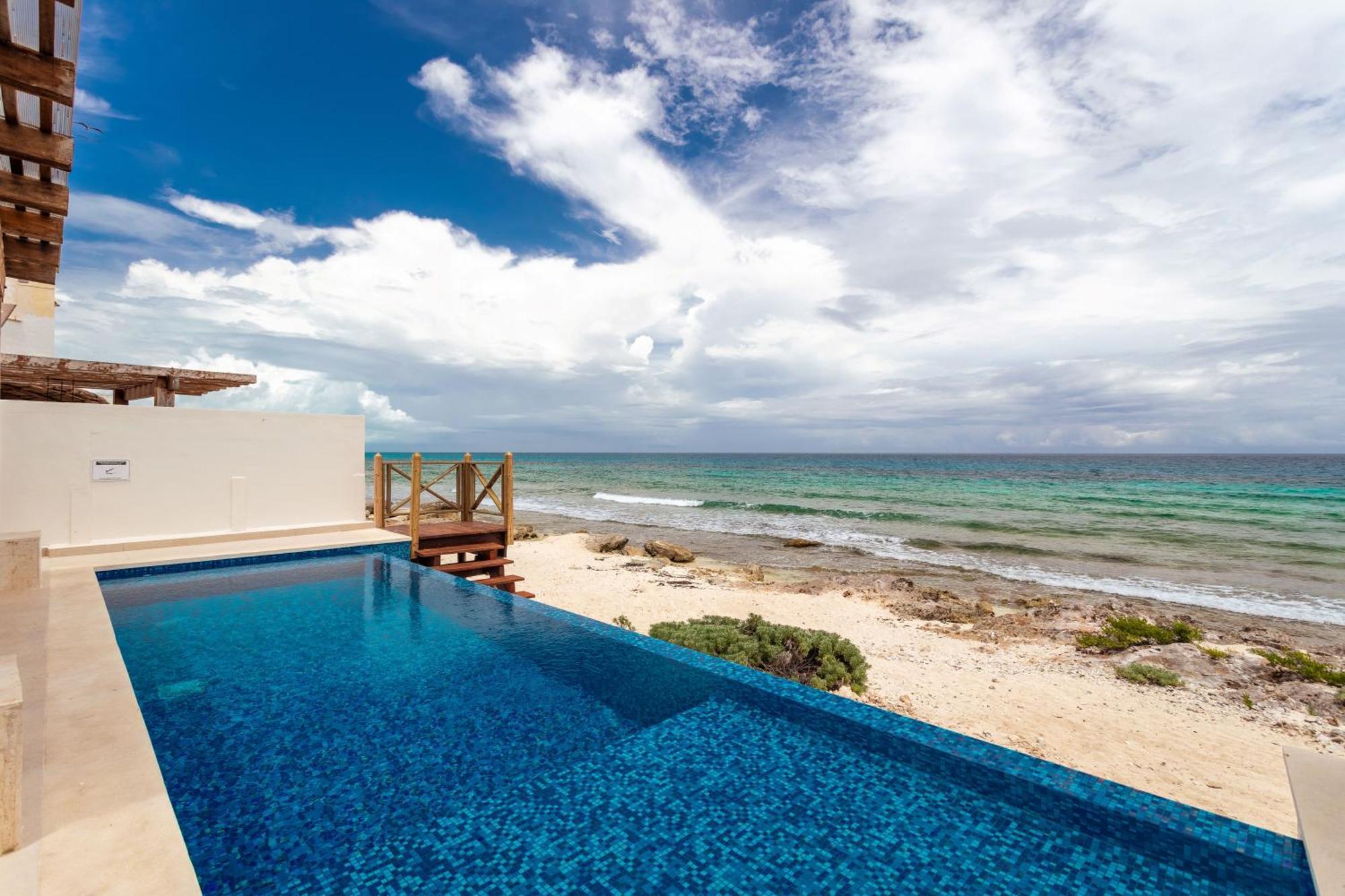 Casa Javi- Ocean Front Located Mid Isla Mujeres Villa Ngoại thất bức ảnh