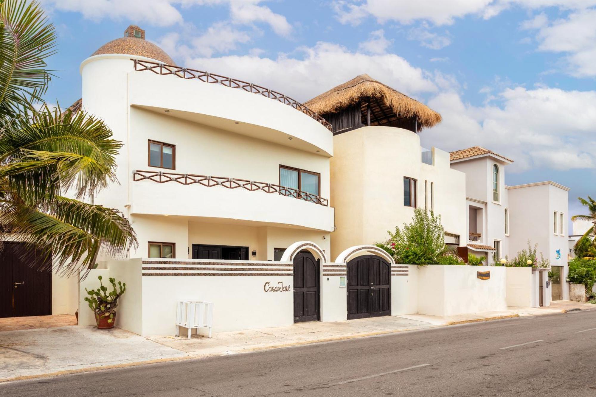 Casa Javi- Ocean Front Located Mid Isla Mujeres Villa Ngoại thất bức ảnh